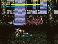 une photo d'Ã©cran de Alien VS Predator (Super Nintendo) sur Nintendo Super Nes